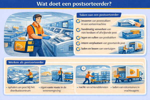 Wat doet een postsorteerder